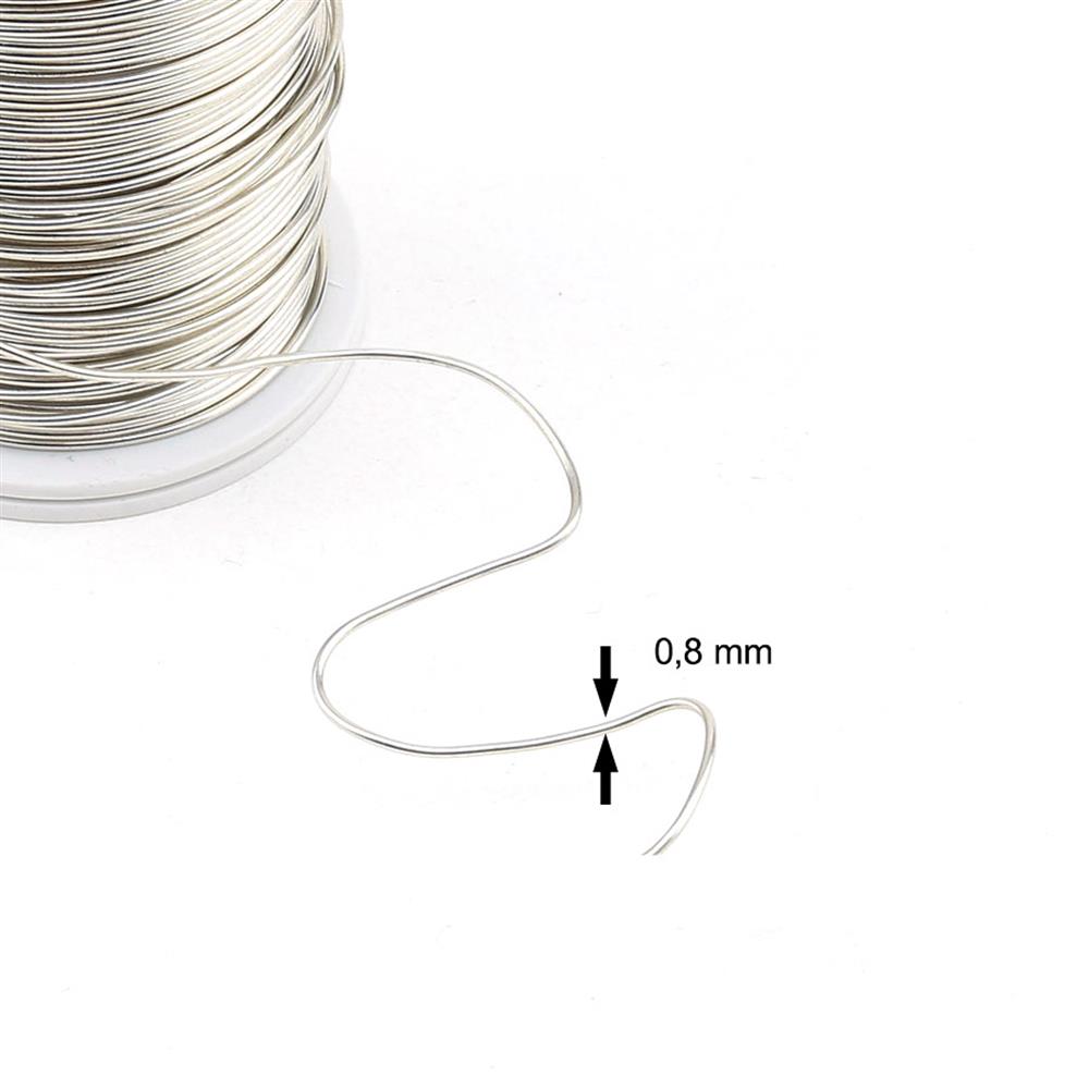 Bükülebilir Takı Yapım Teli Gümüş