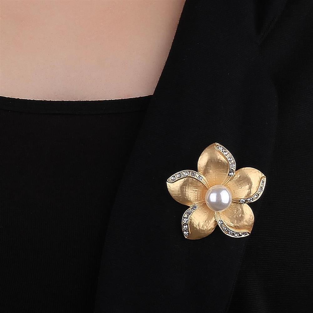 Çiçek Broş