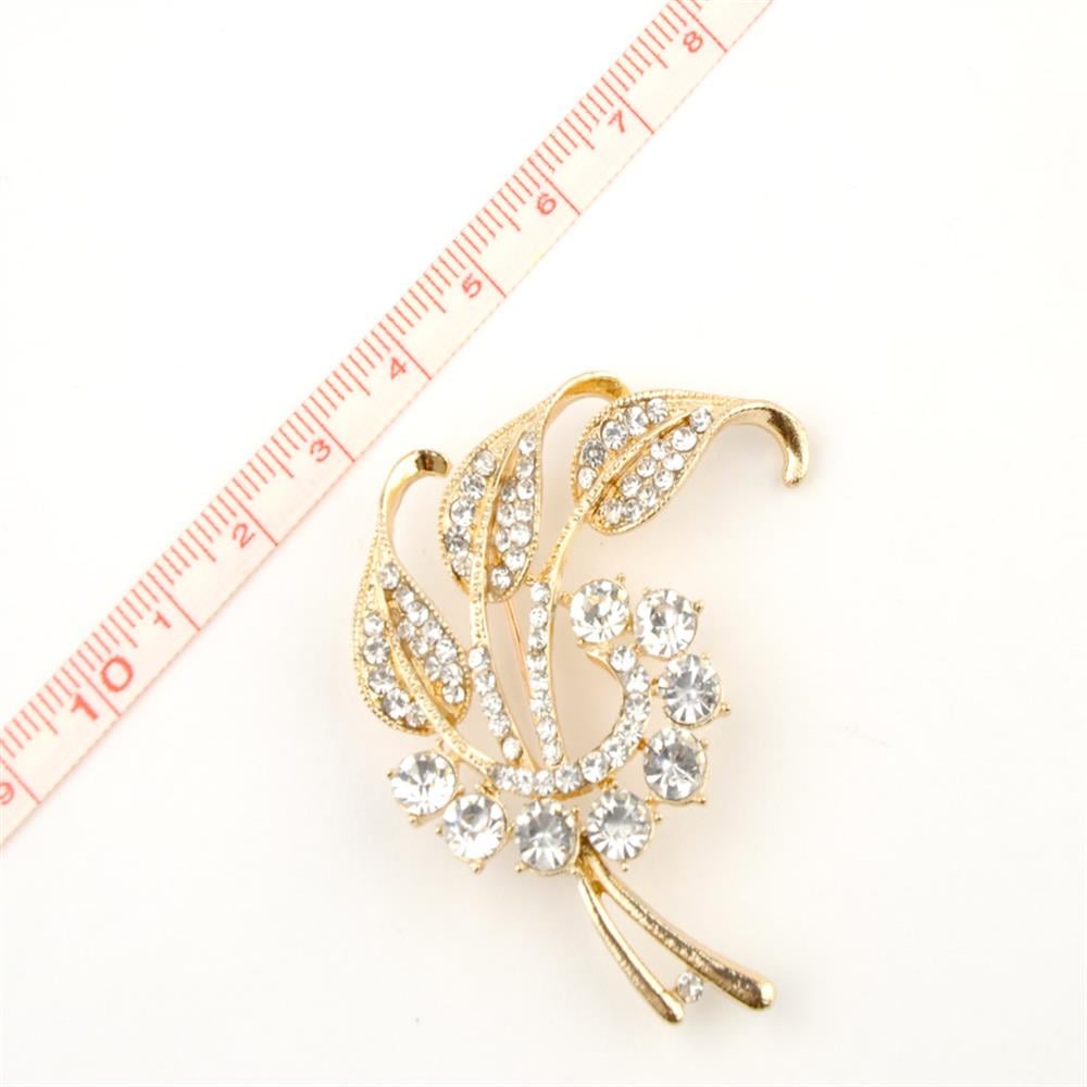 Çiçek Buketi Broş