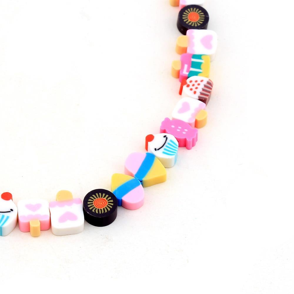 Cupcake Fimo Hamur Boncuk