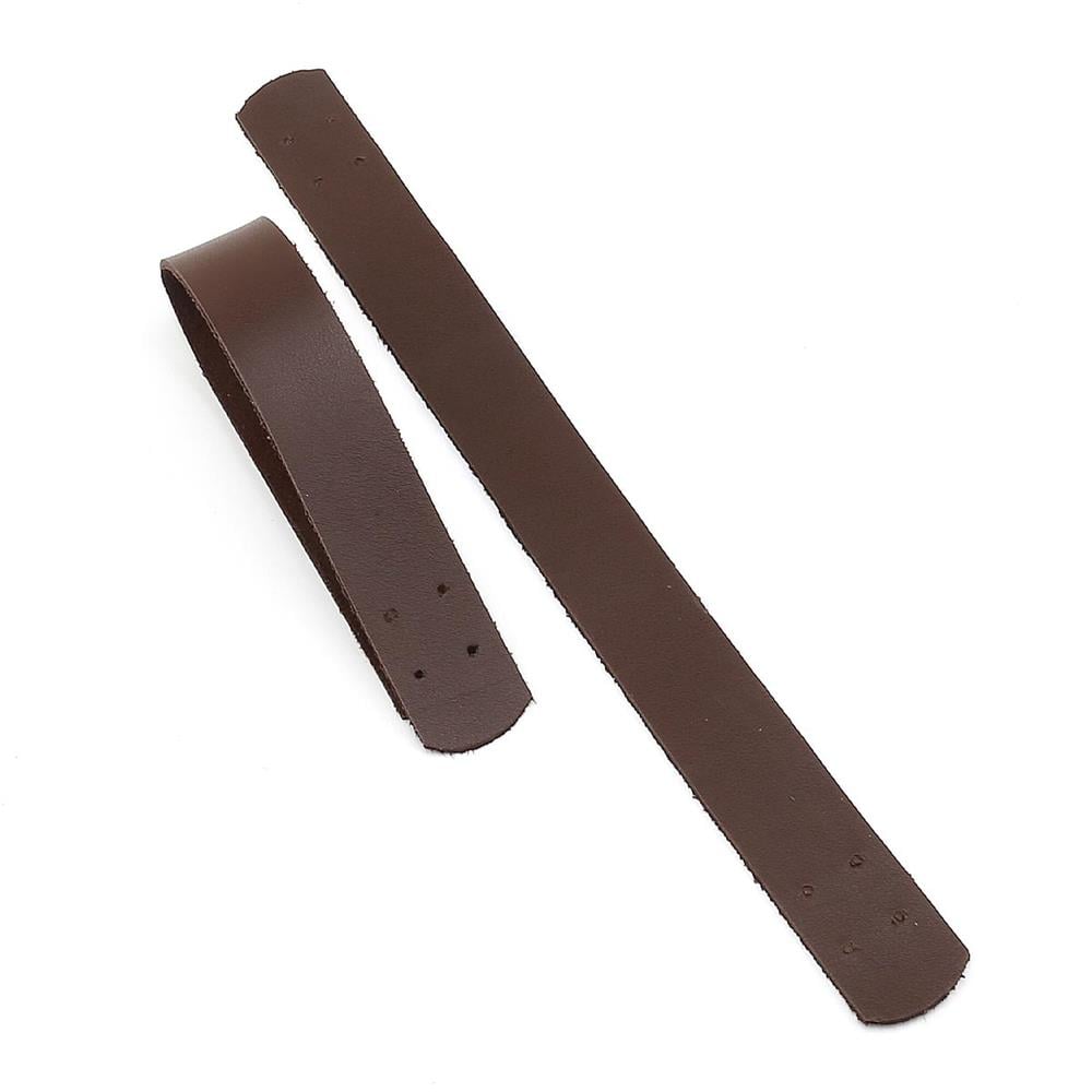 Deri Çanta ve Tepsi Tutacağı Kahverengi