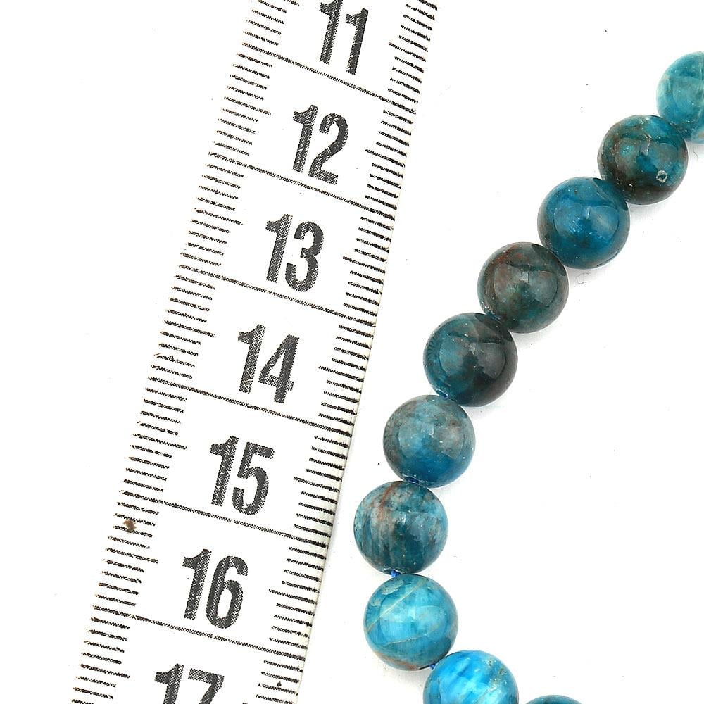 Doğal Apatit Taşı Boncuk