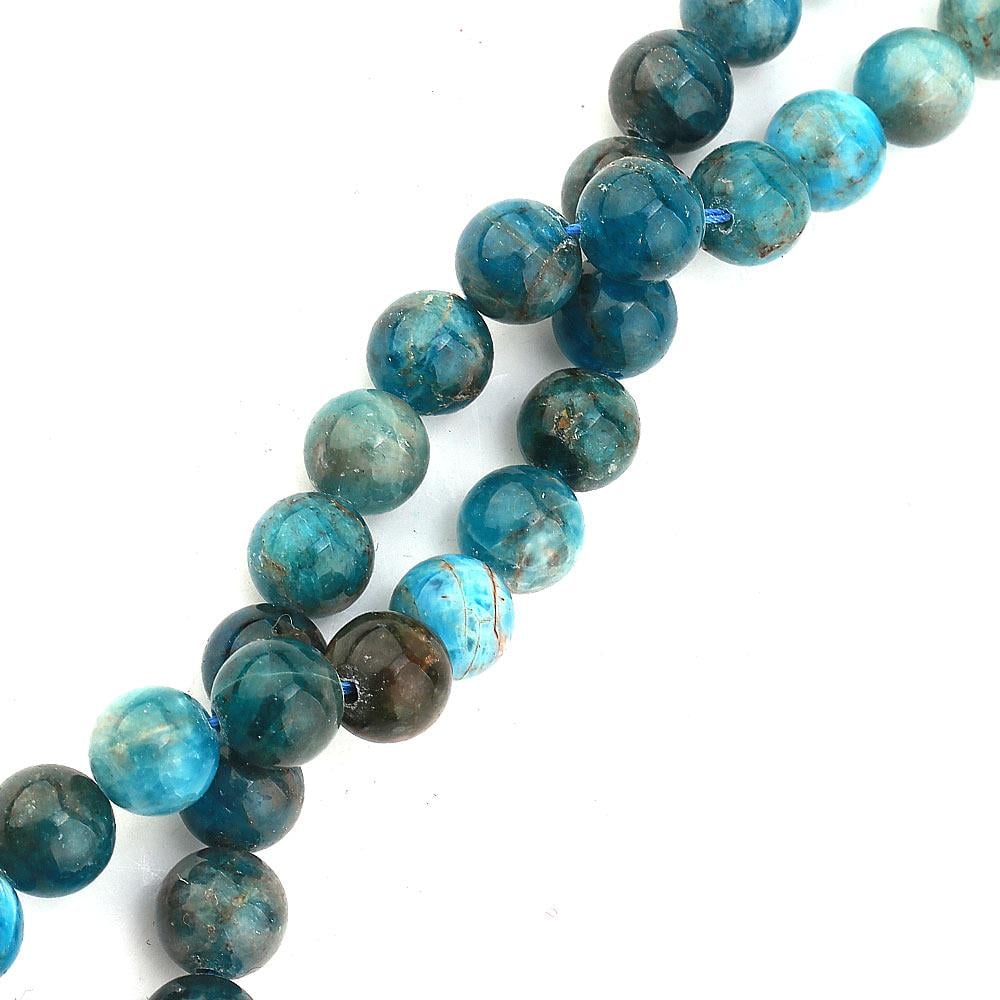 Doğal Apatit Taşı Boncuk