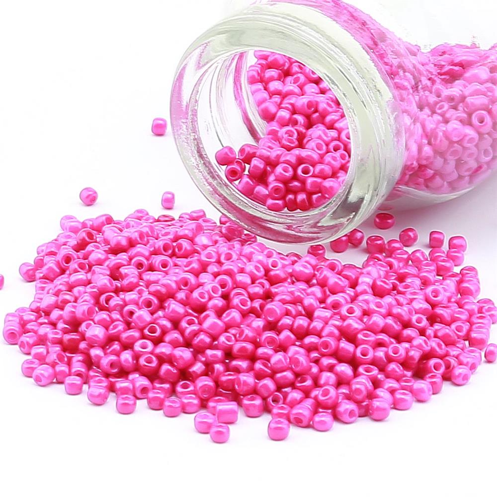 Dökme Kum Boncuk Fuşya 11/0 2 mm