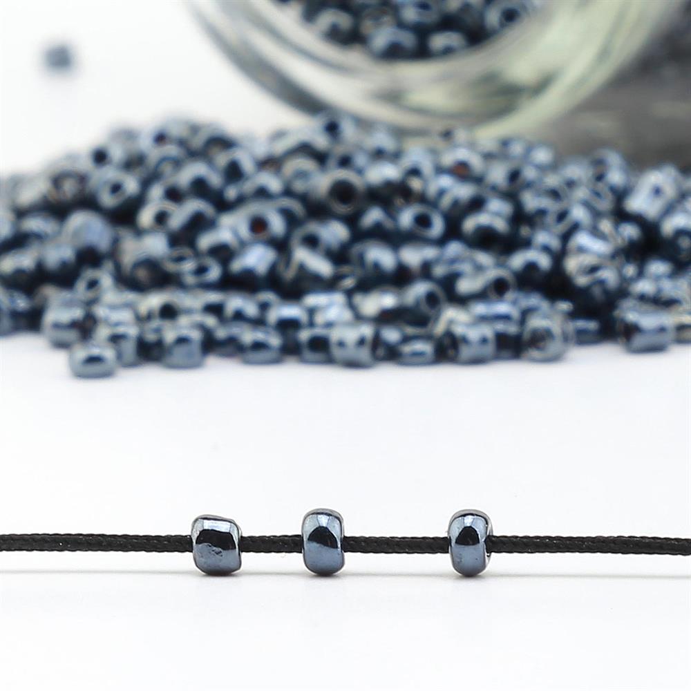 Dökme Kum Boncuk Hematit 11/0 2 mm