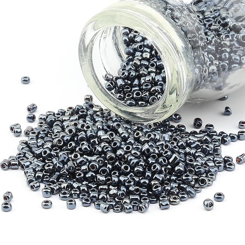 Dökme Kum Boncuk Hematit 11/0 2 mm
