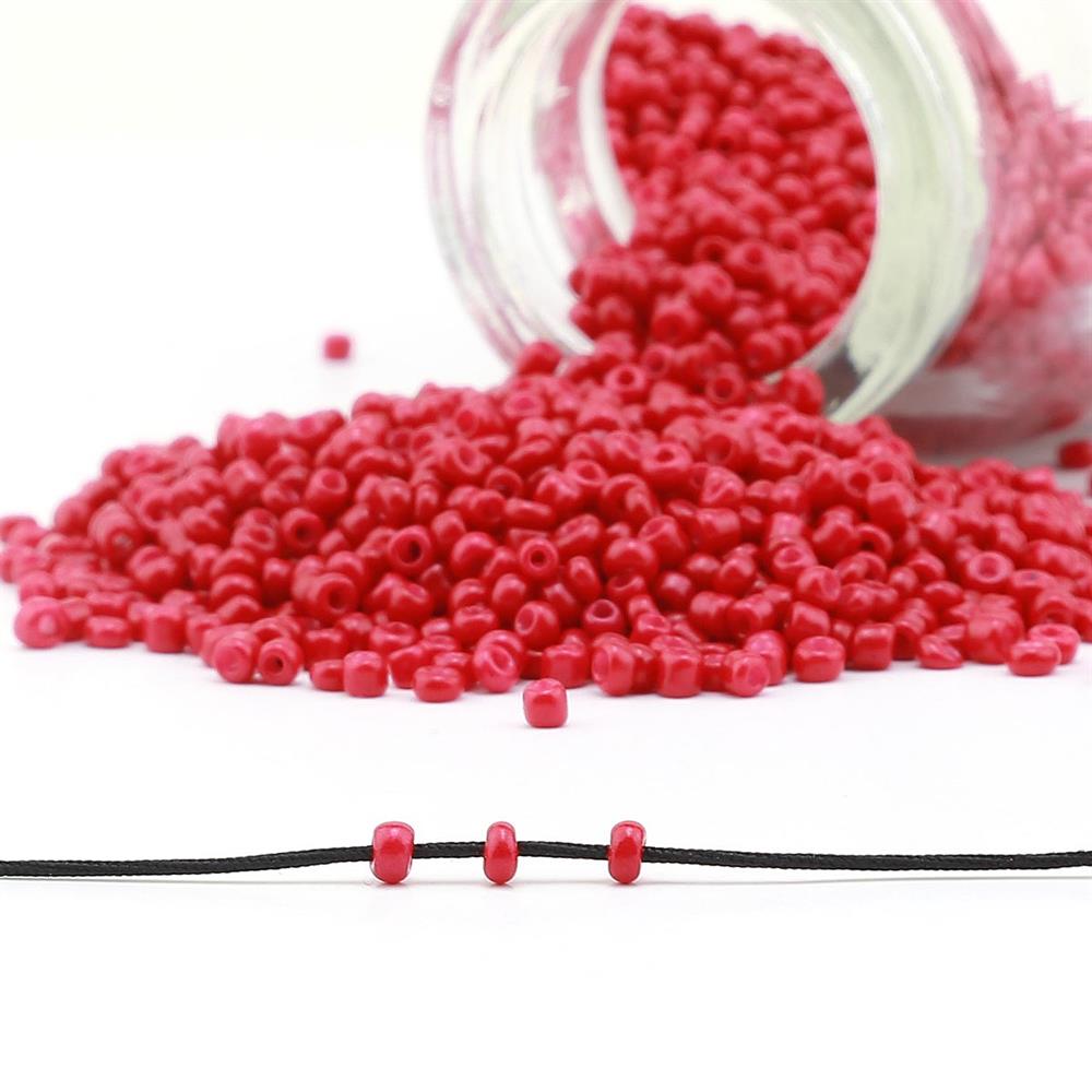 Dökme Kum Boncuk Kırmızı 11/0 2 mm