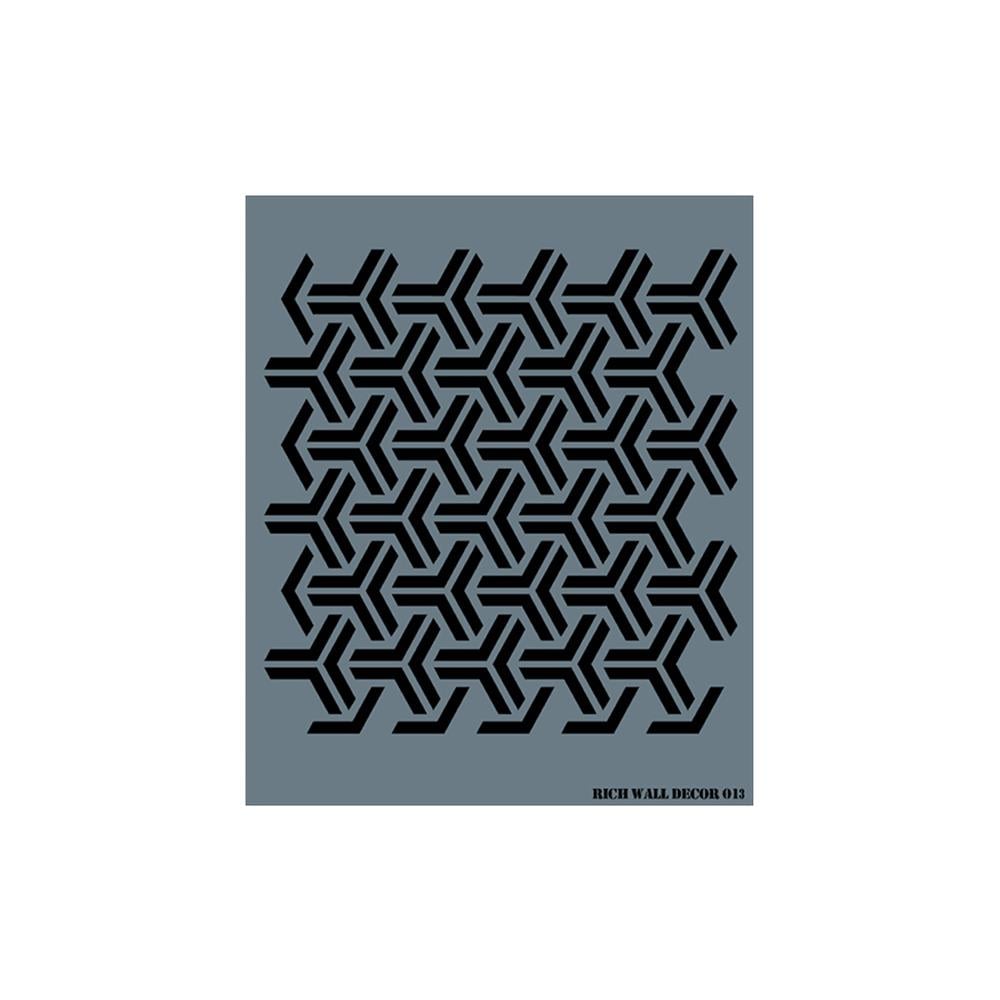 Duvar Stencil 50X57 cm - Rich WALL 013