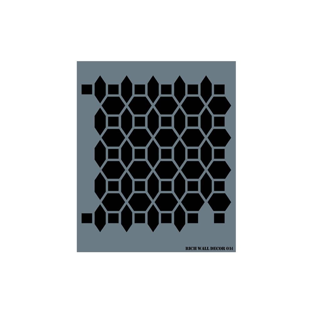 Duvar Stencil 50X60 cm - Rich WALL 014