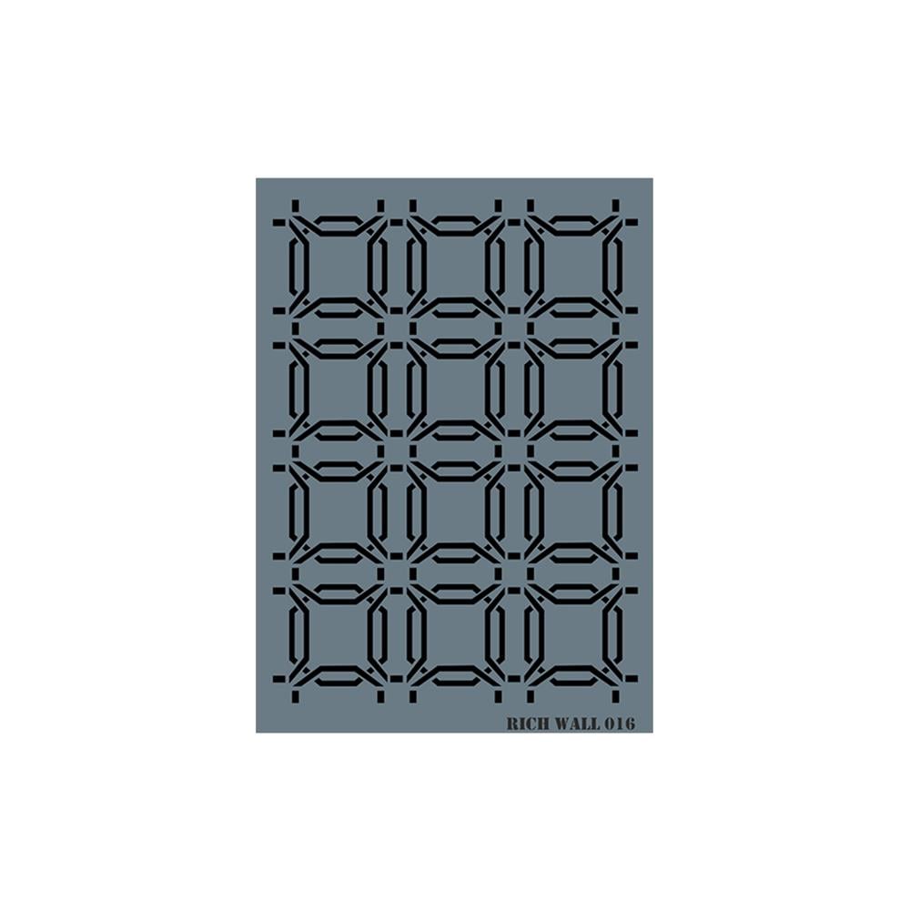 Duvar Stencil 50X70 cm - Rich WALL 016