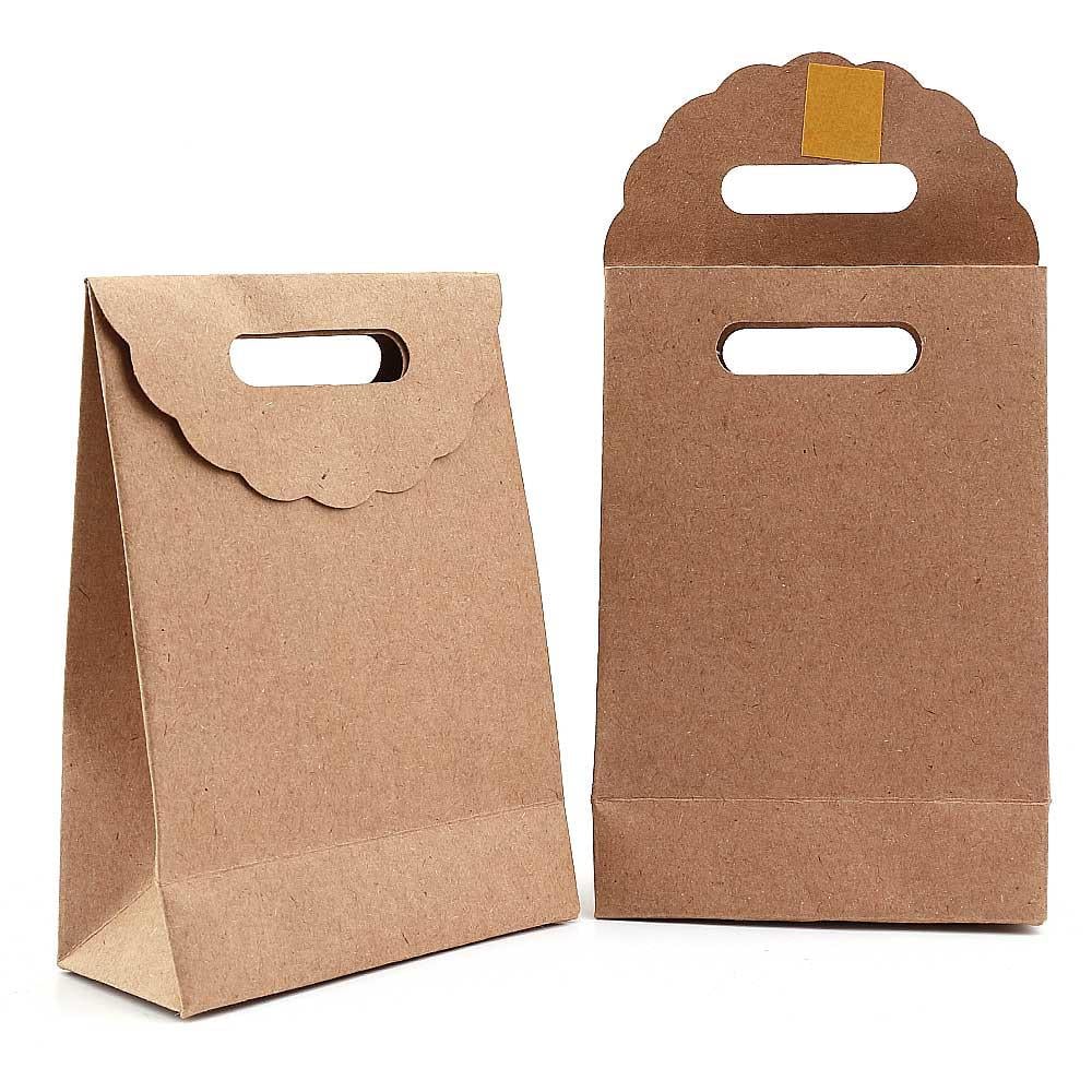 El Geçme Mini Kraft Çanta