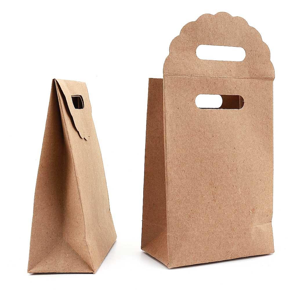 El Geçme Mini Kraft Çanta