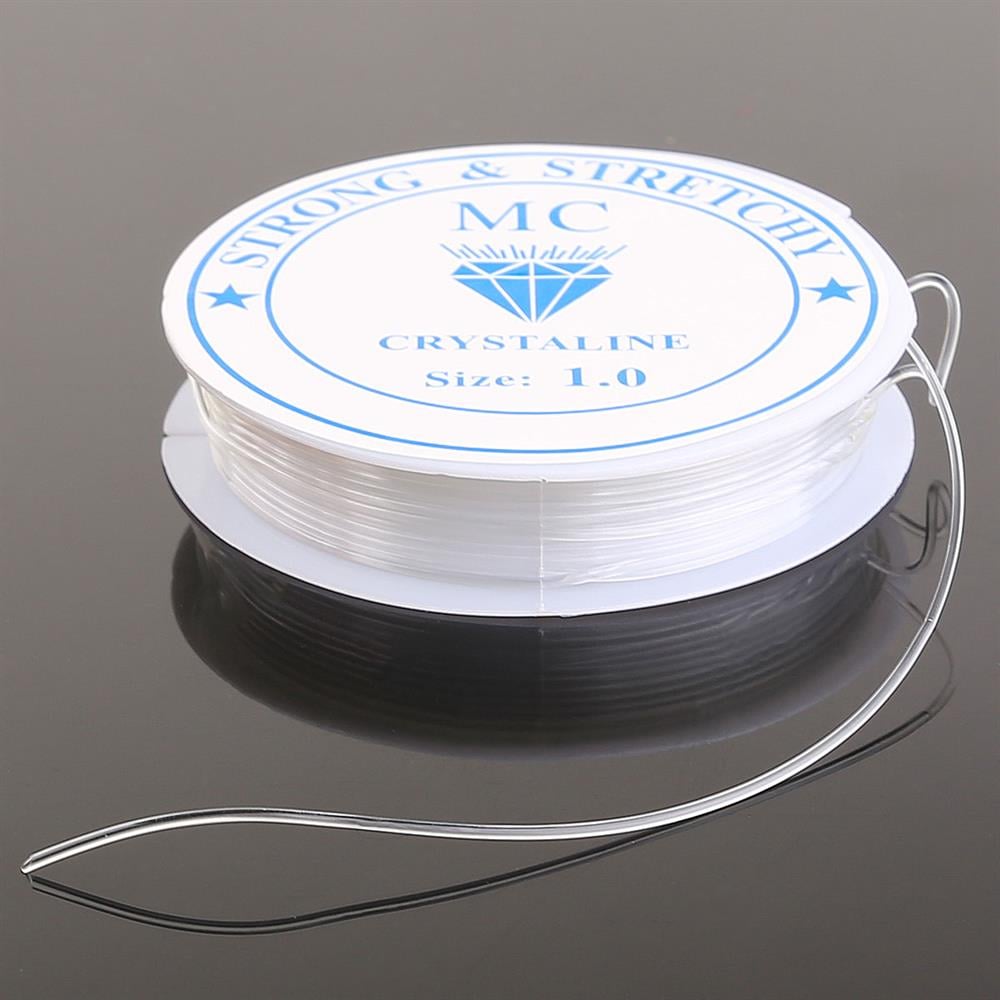 Esnek Misina Lastik İp 1 mm Şeffaf