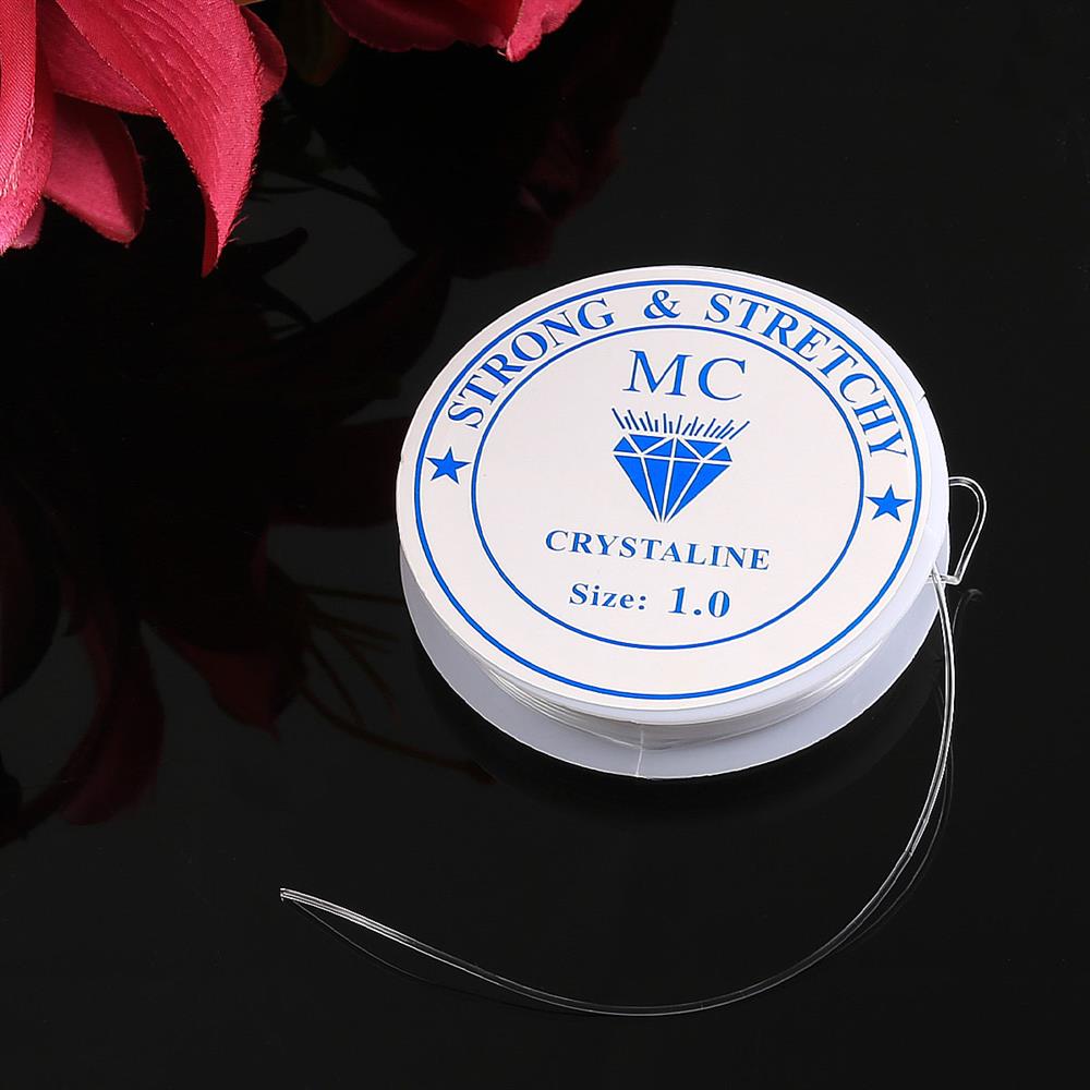 Esnek Misina Lastik İp 1 mm Şeffaf