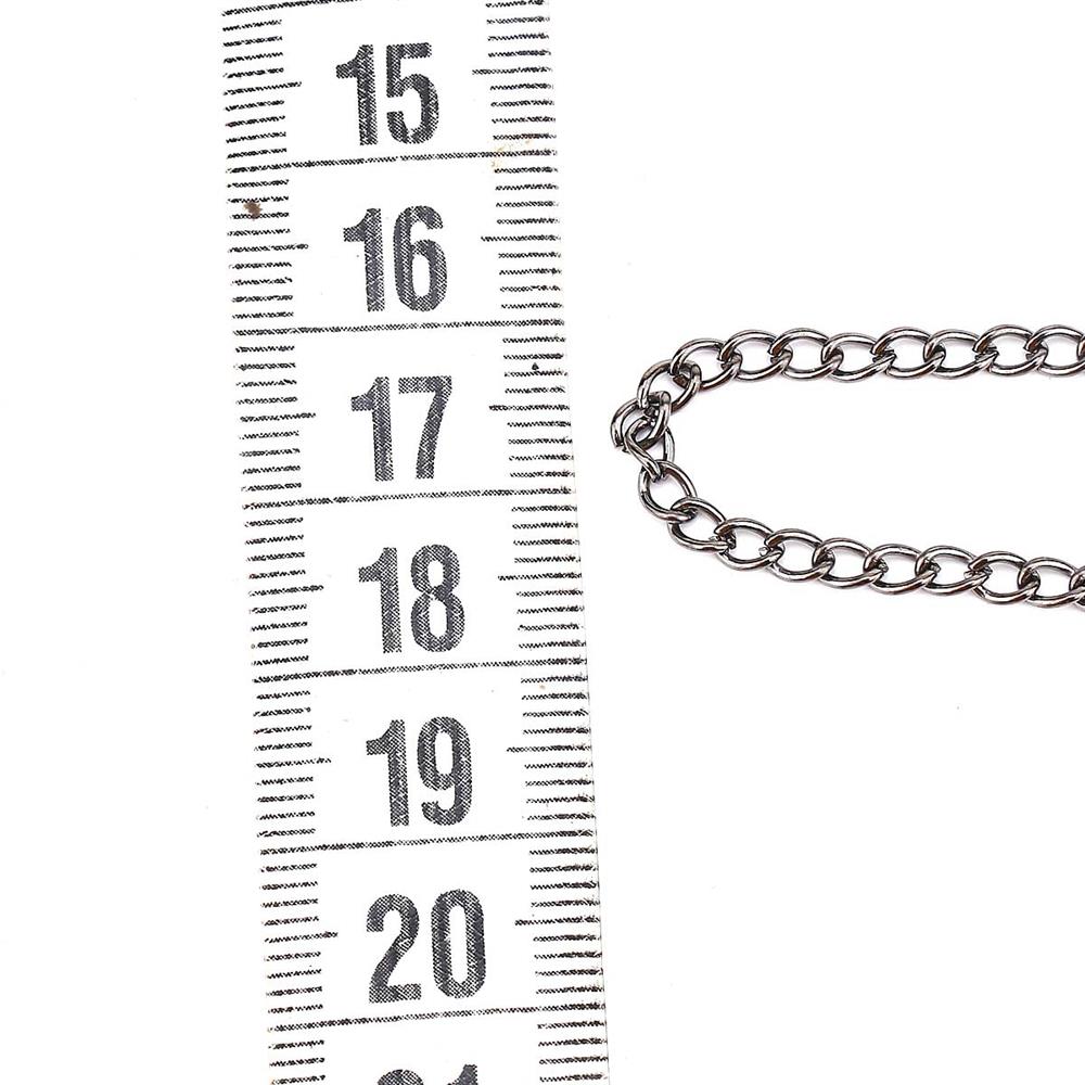 Füme Metal Zincir Metrelik