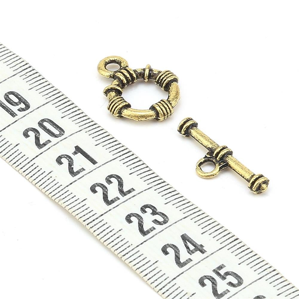 Gemici T Klips Antik Sarı