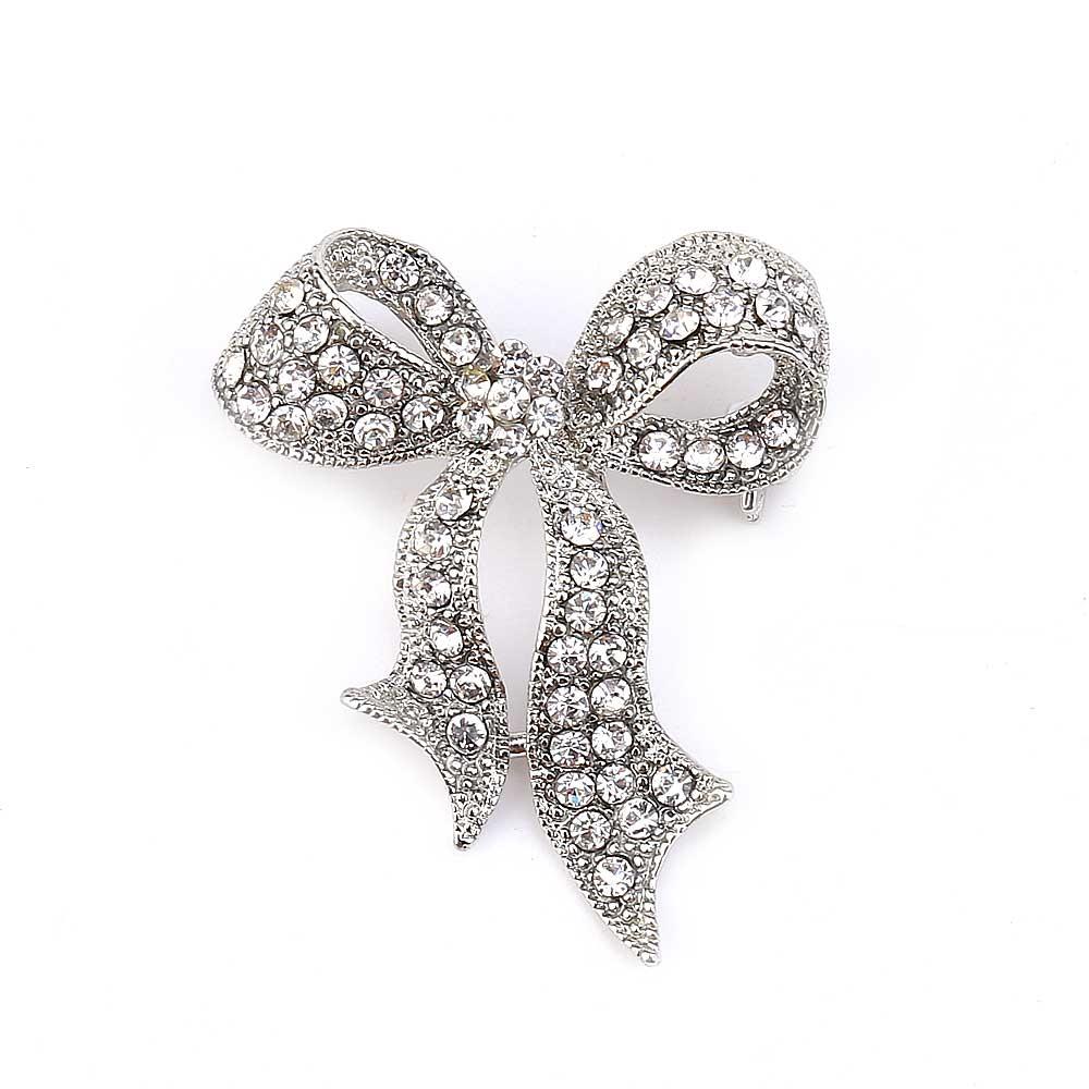 Gümüş Renk Fiyonk Broş