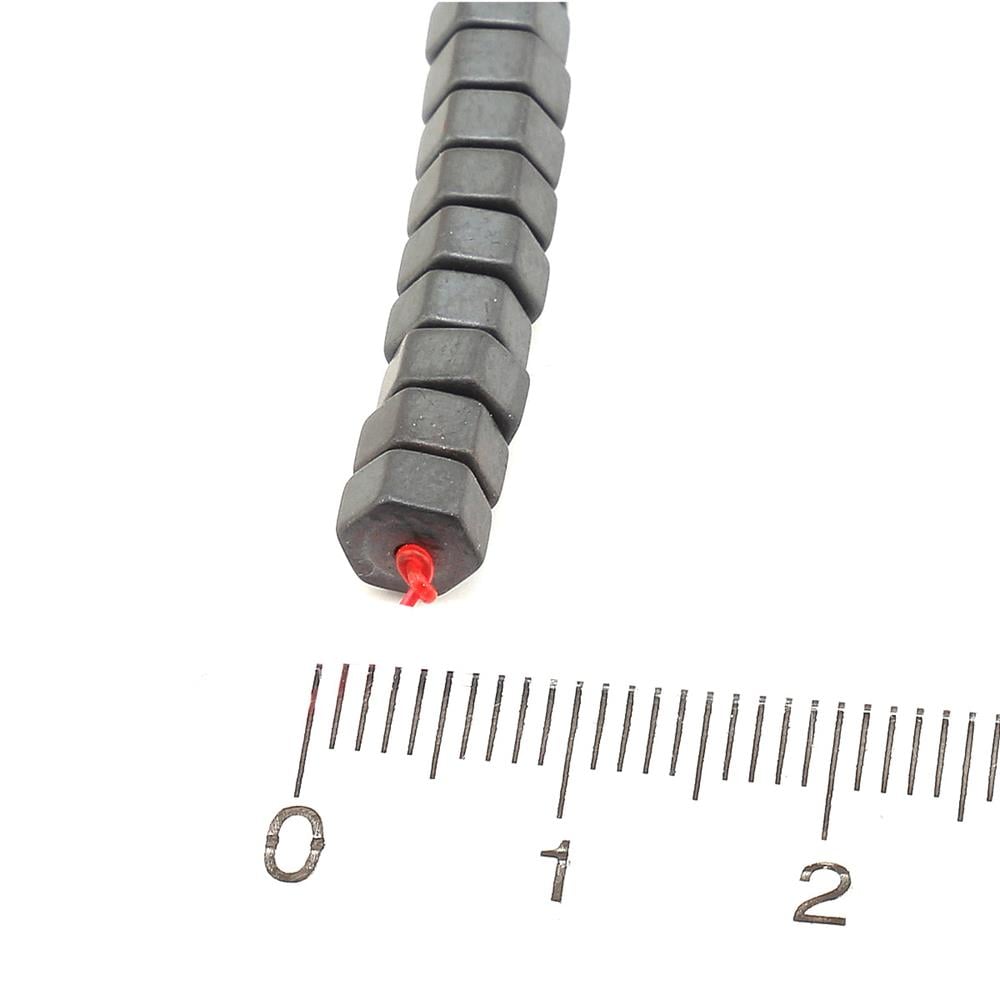 Hematit Boncuk Altıgen