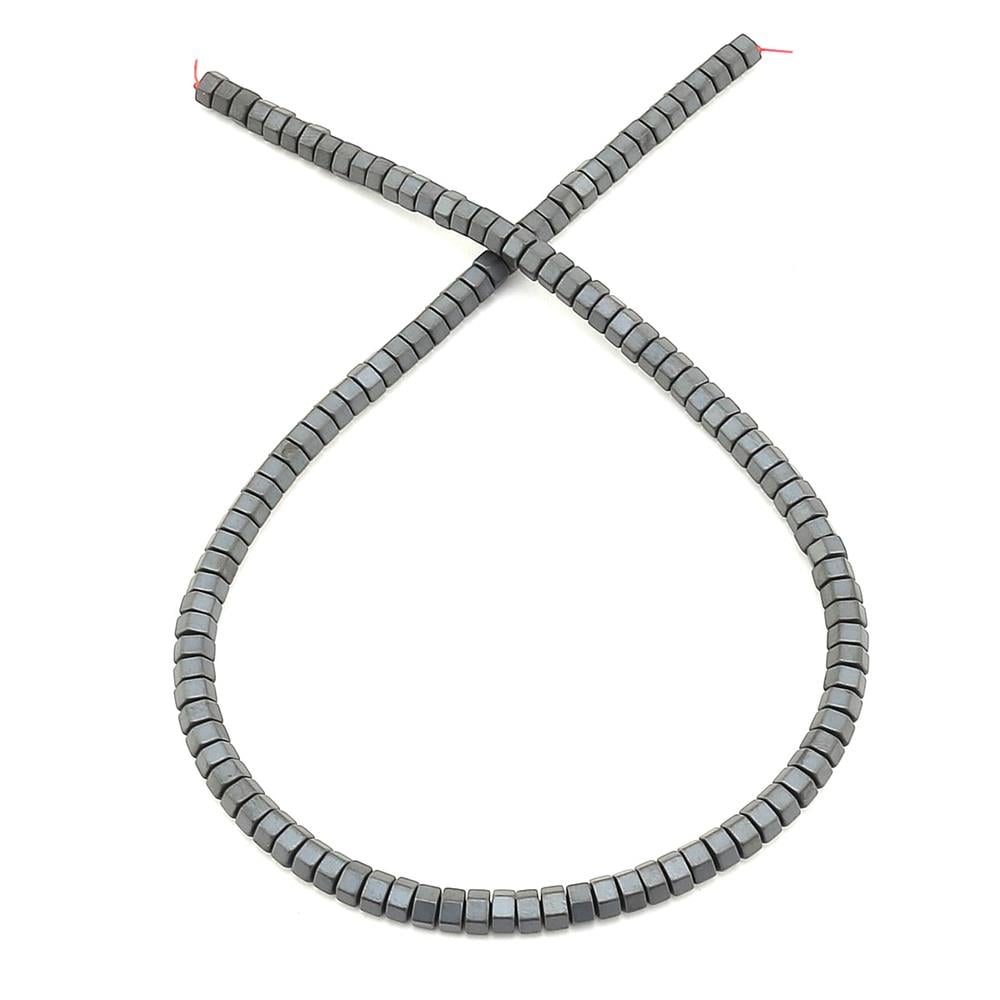 Hematit Boncuk Altıgen