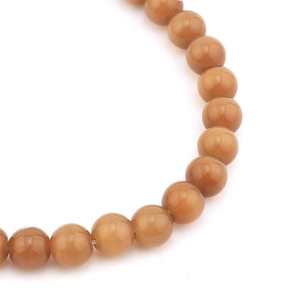 Kahverengi Kedi Gözü Boncuk