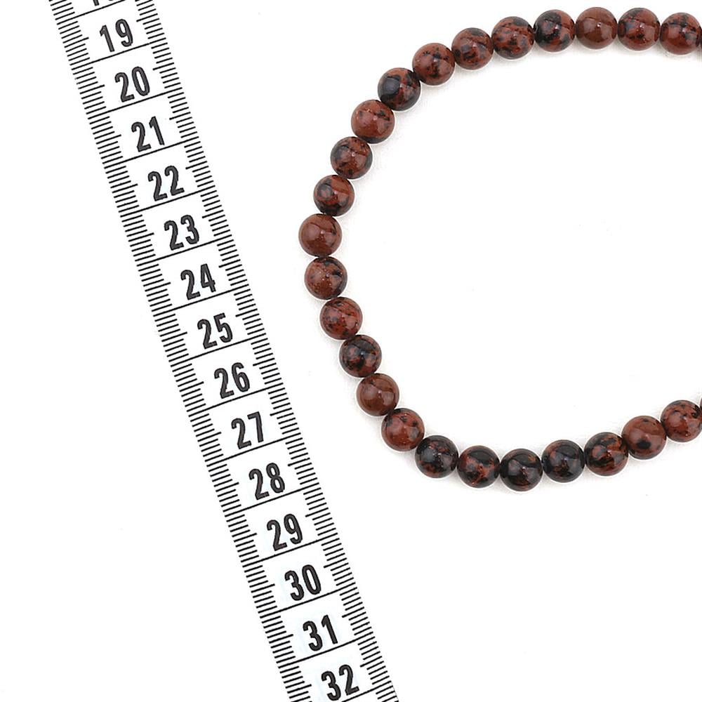 Kahverengi Obsidyen Boncuk