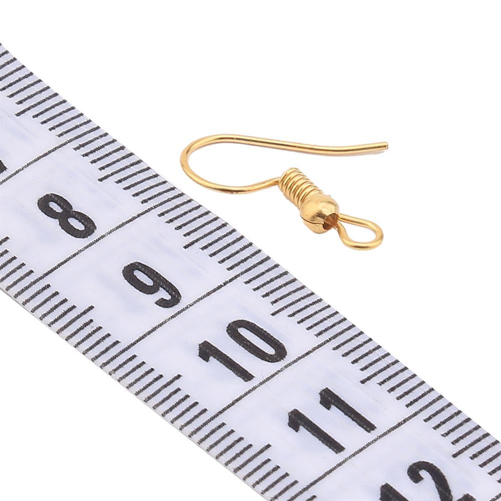 Lak Altın Kaplama Küpe Kancası