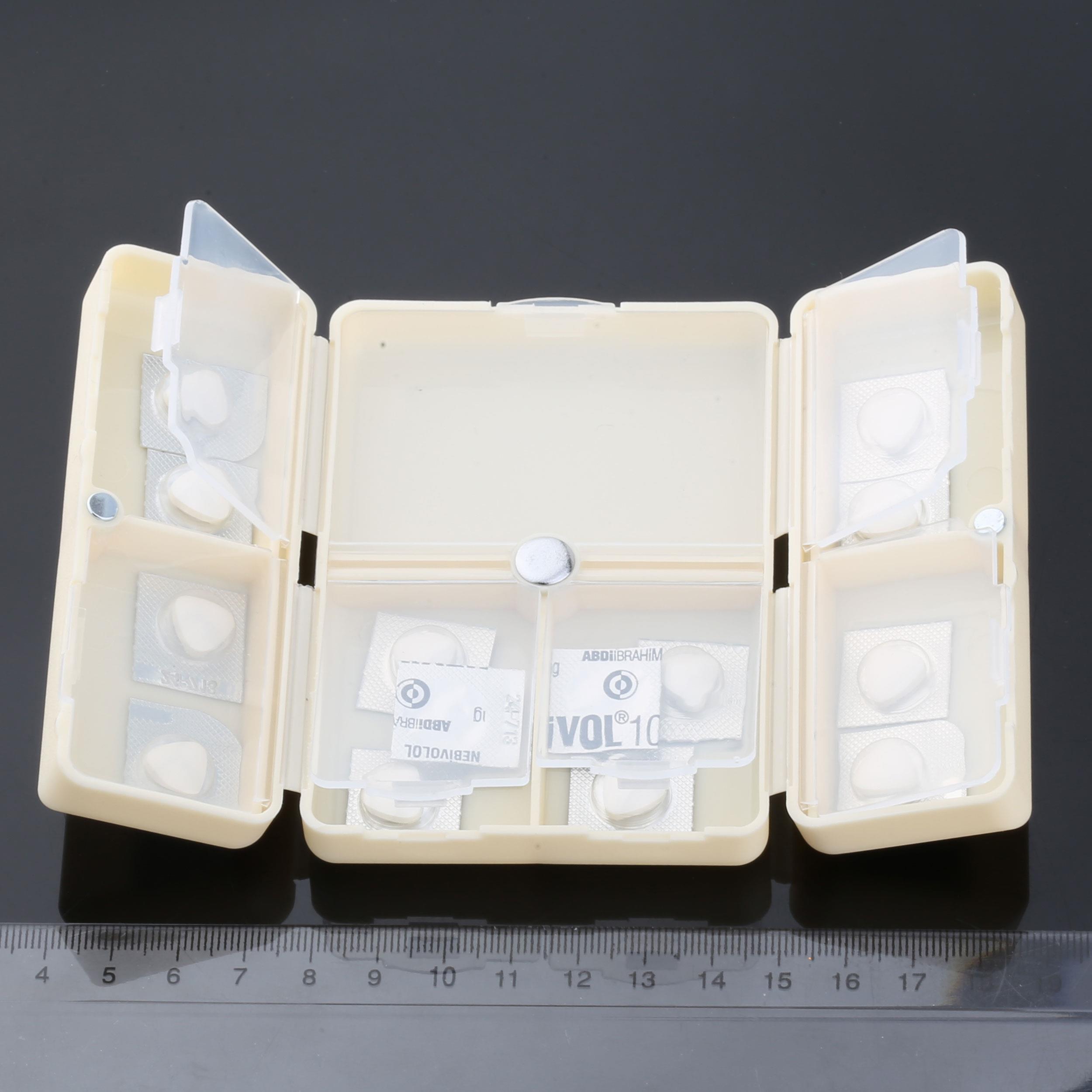 Katlanabilir İlaç ve Hap Kutusu