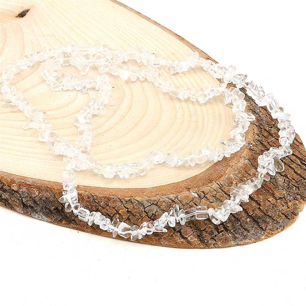 Kırık Kristal Kuvars Taşı Boncuk