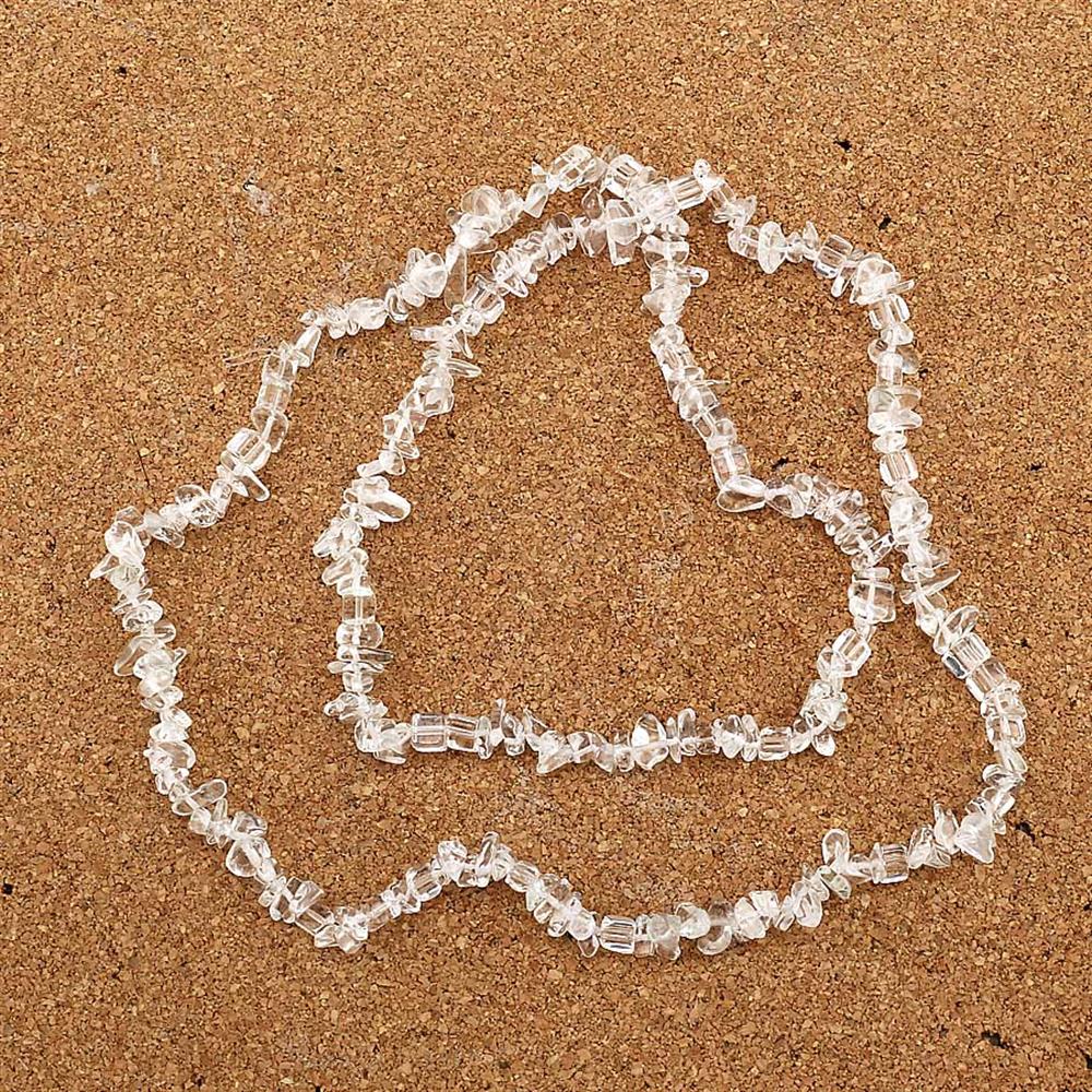 Kırık Kristal Kuvars Taşı Boncuk