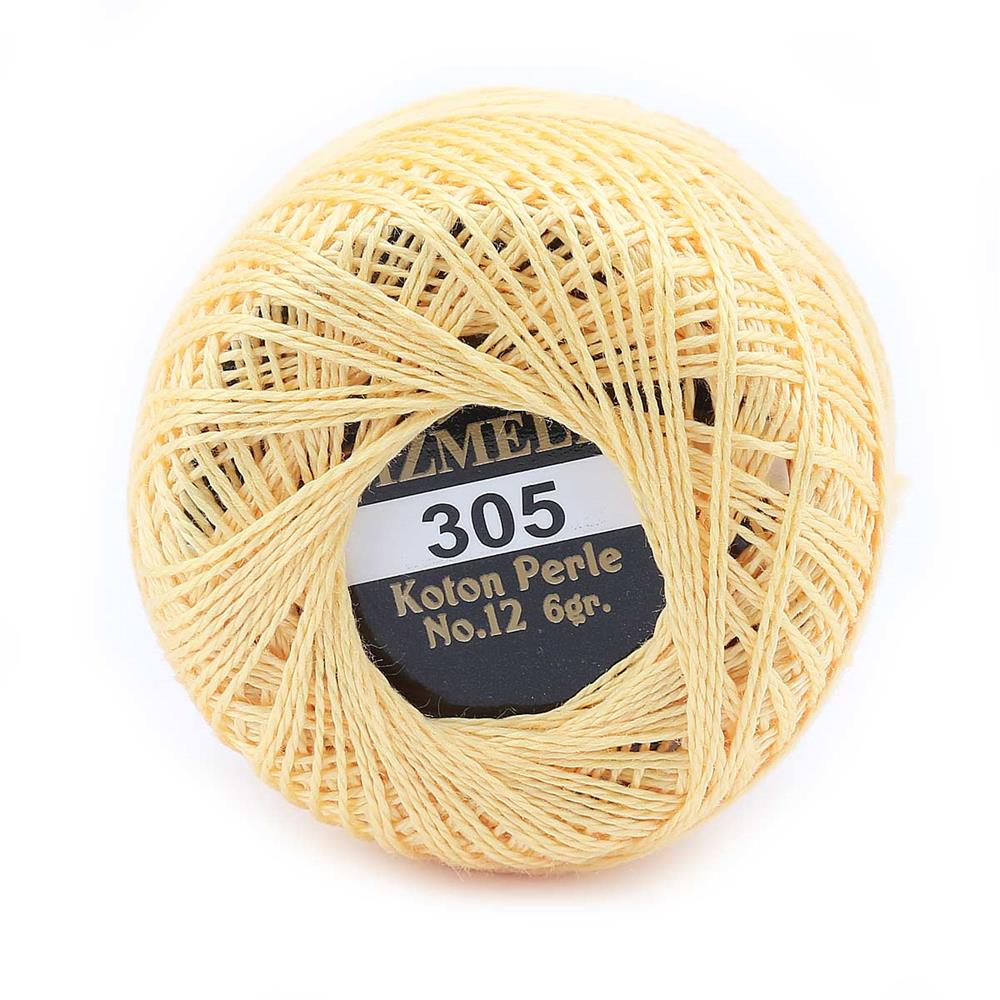 Koton Perle No:12 Etamin Kanaviçe Nakış İpi Ten Rengi 305