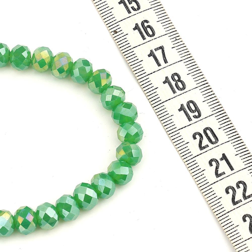 Kristal Boncuk Mat 8 mm