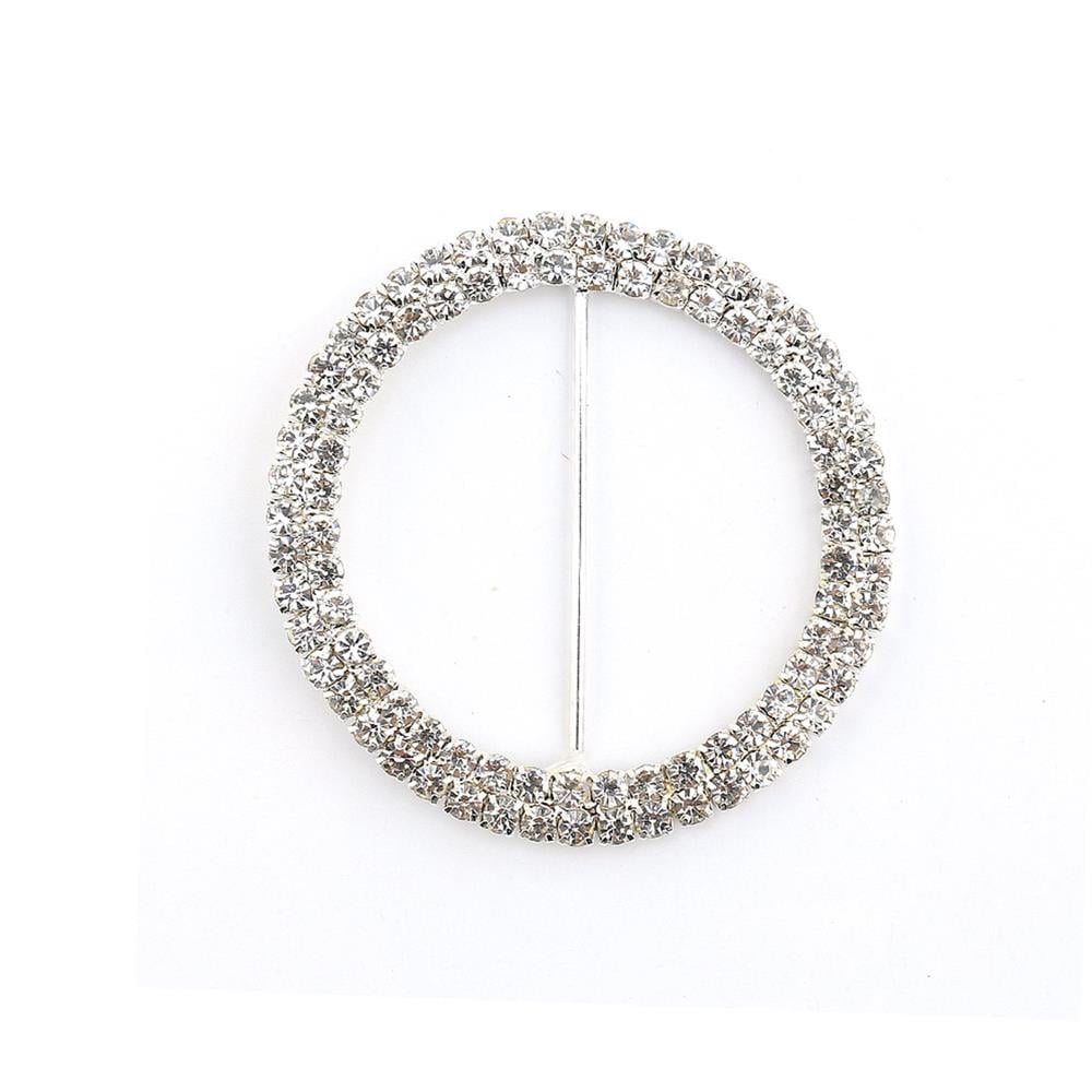 Kristal Taşlı Büyük Boy Kemer Tokası