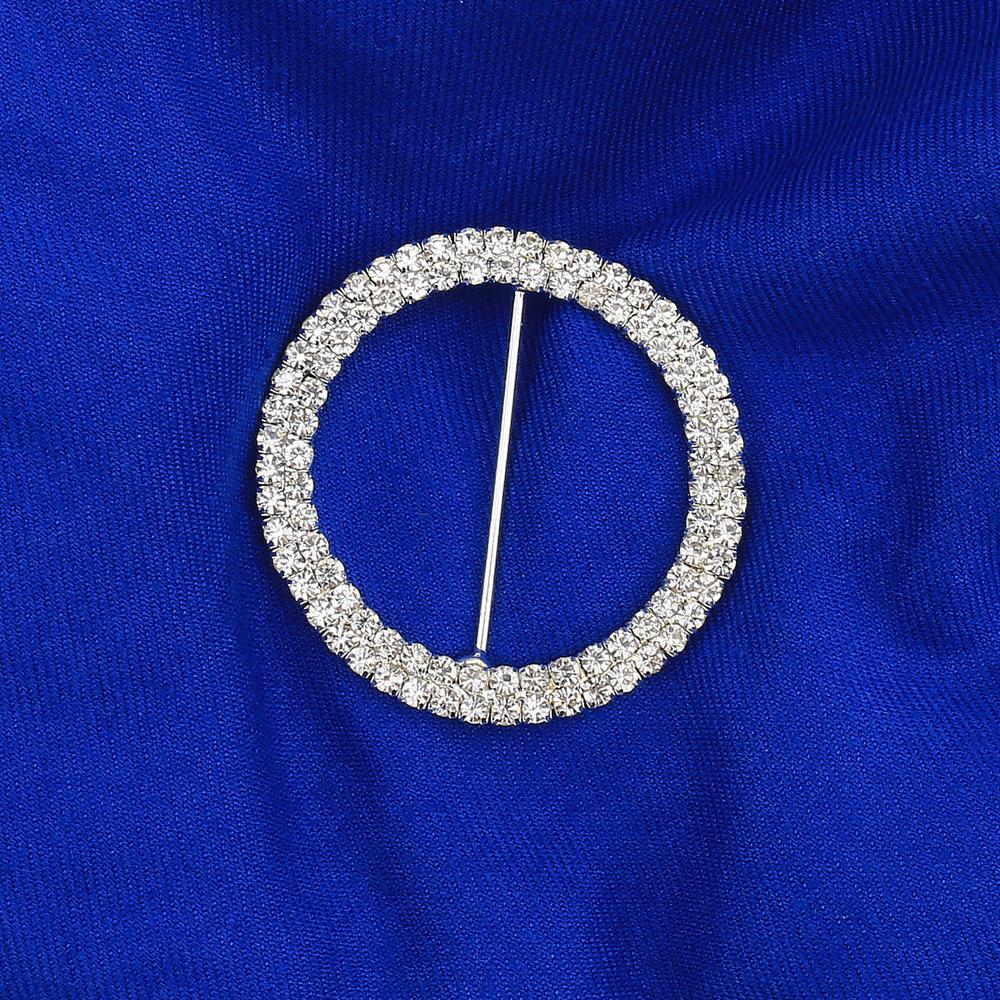 Kristal Taşlı Büyük Boy Kemer Tokası