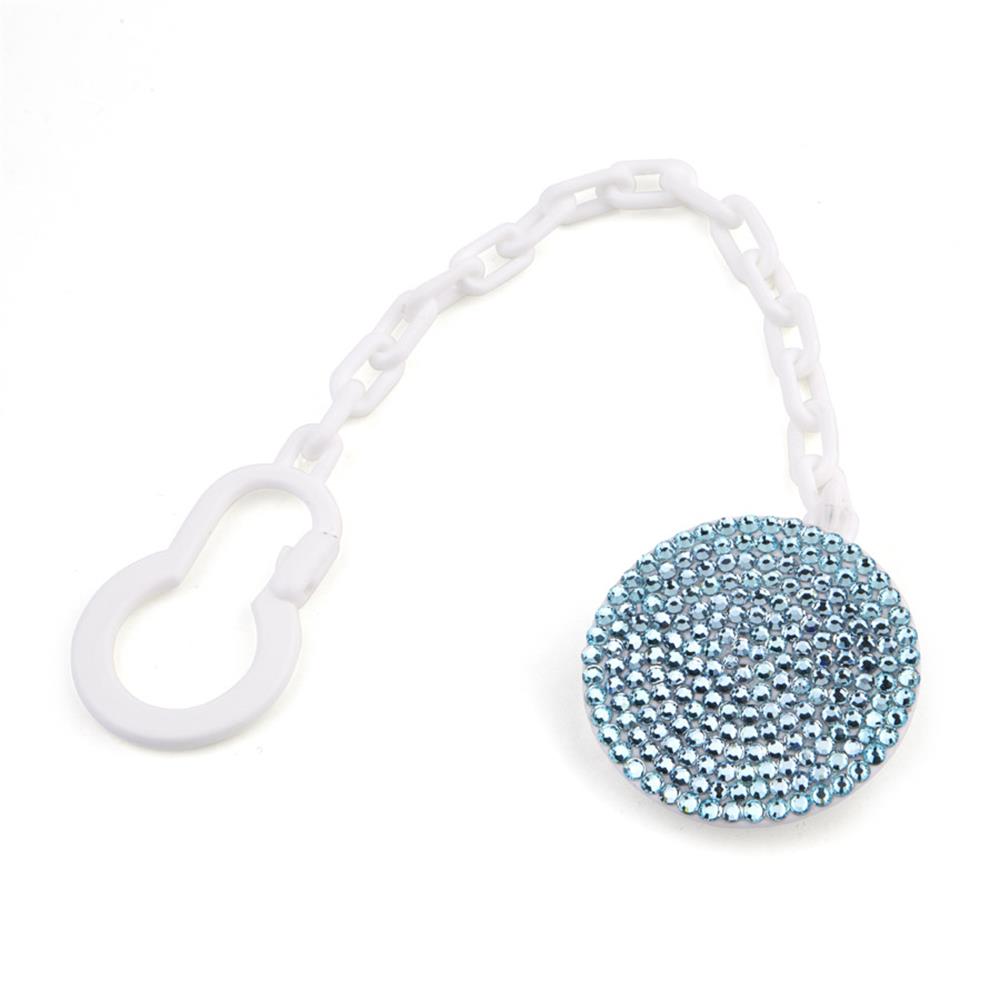 Kristal Taşlı Emzik Zinciri