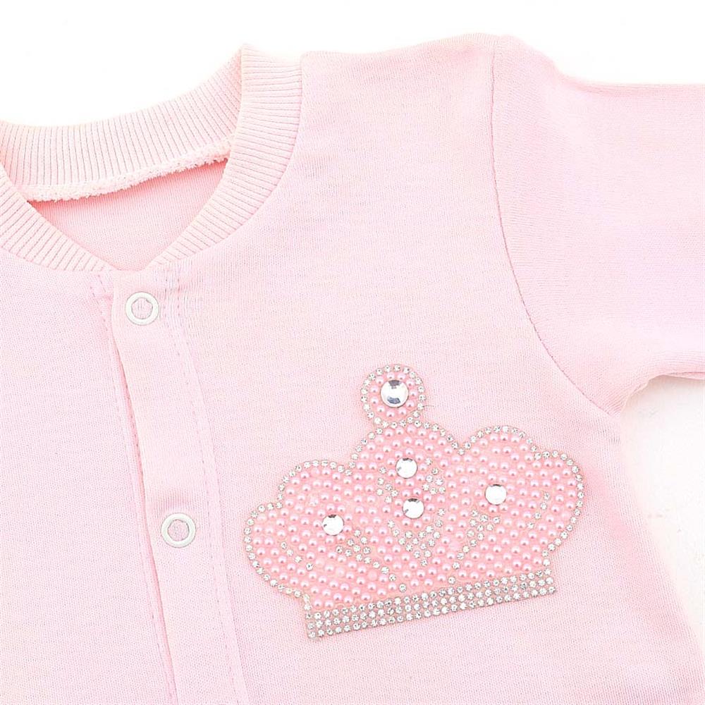 Kristal Taşlı, İncili Yapıştırma Taç