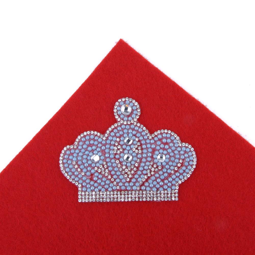 Kristal Taşlı, İncili Yapıştırma Taç