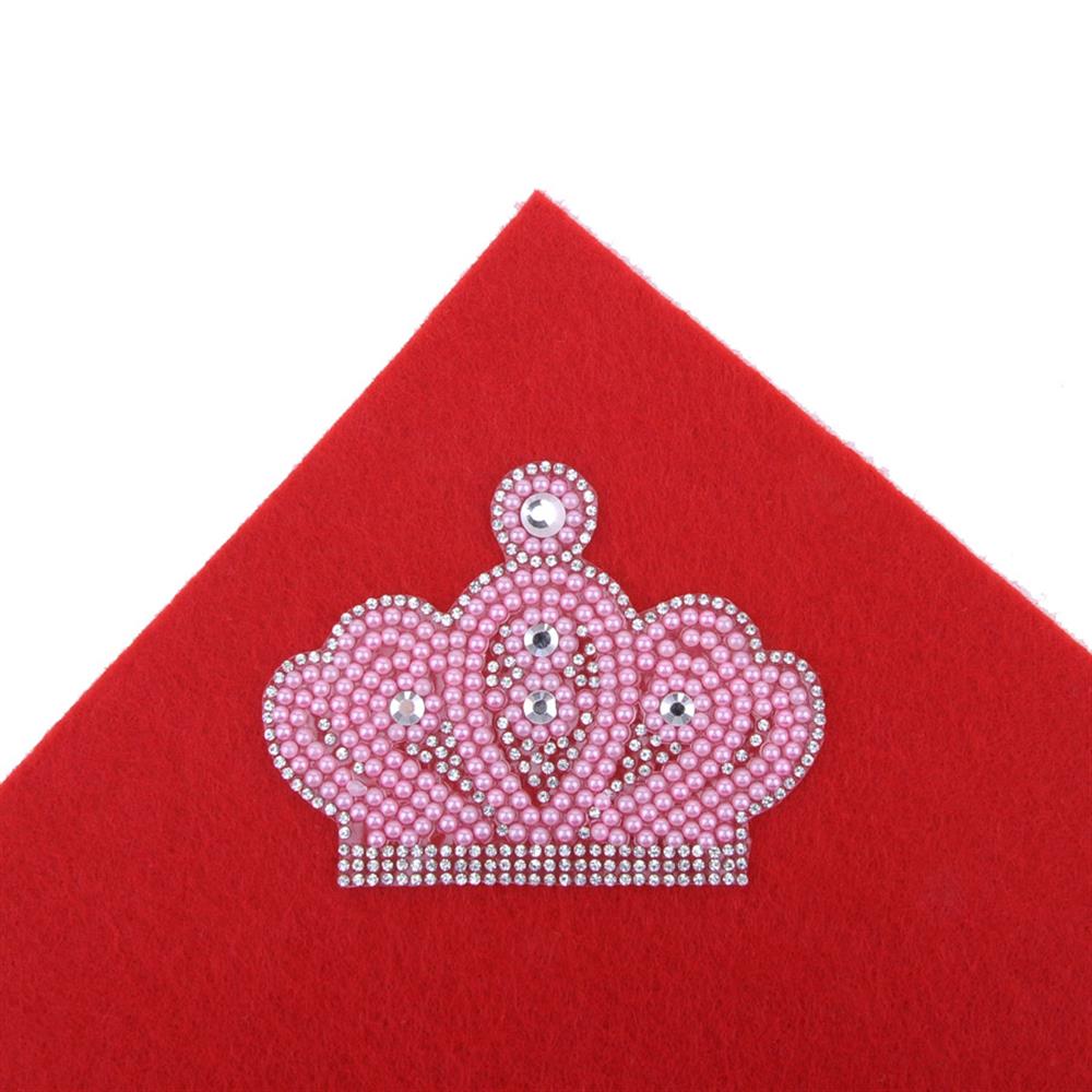 Kristal Taşlı, İncili Yapıştırma Taç