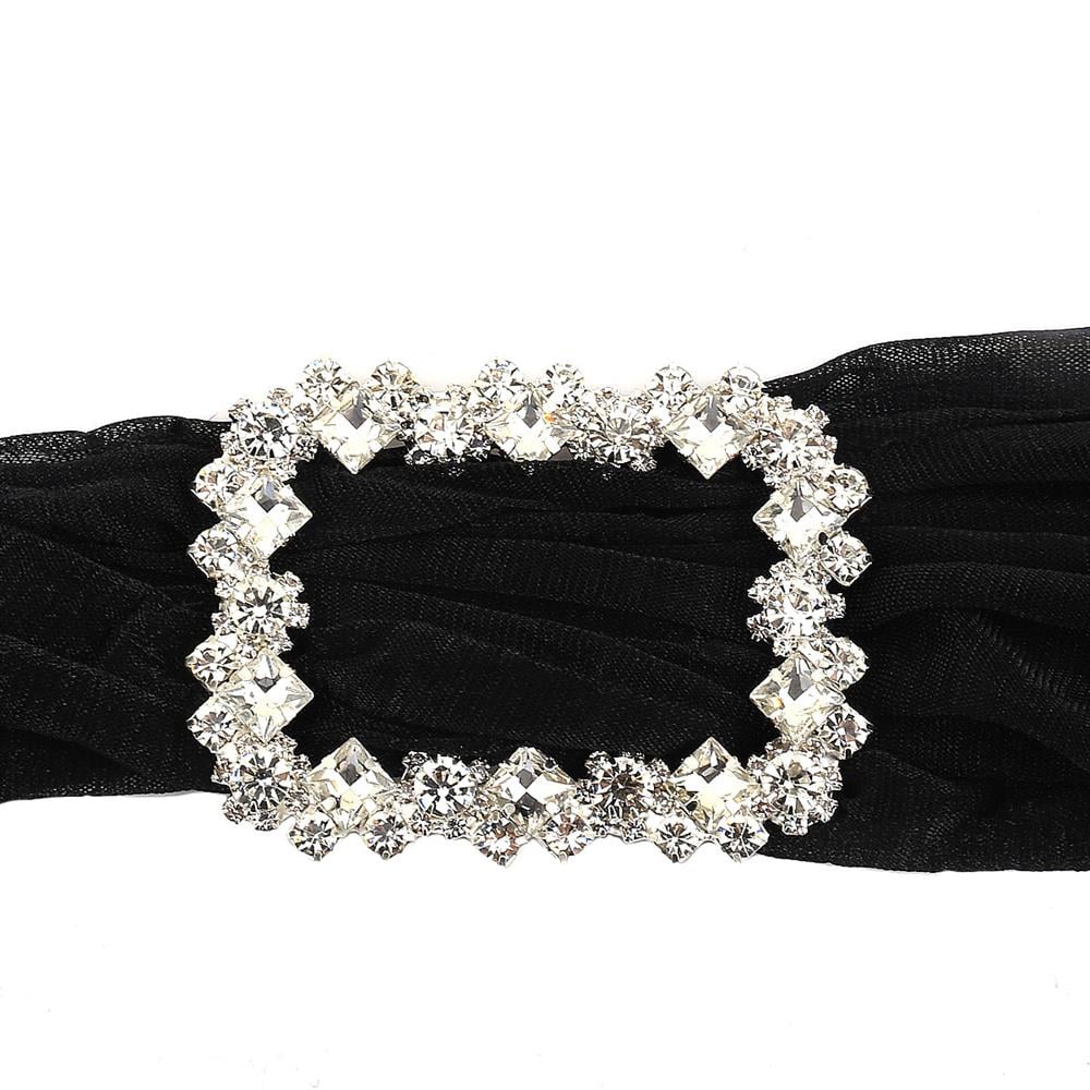 Kristal Taşlı Kemer Tokası