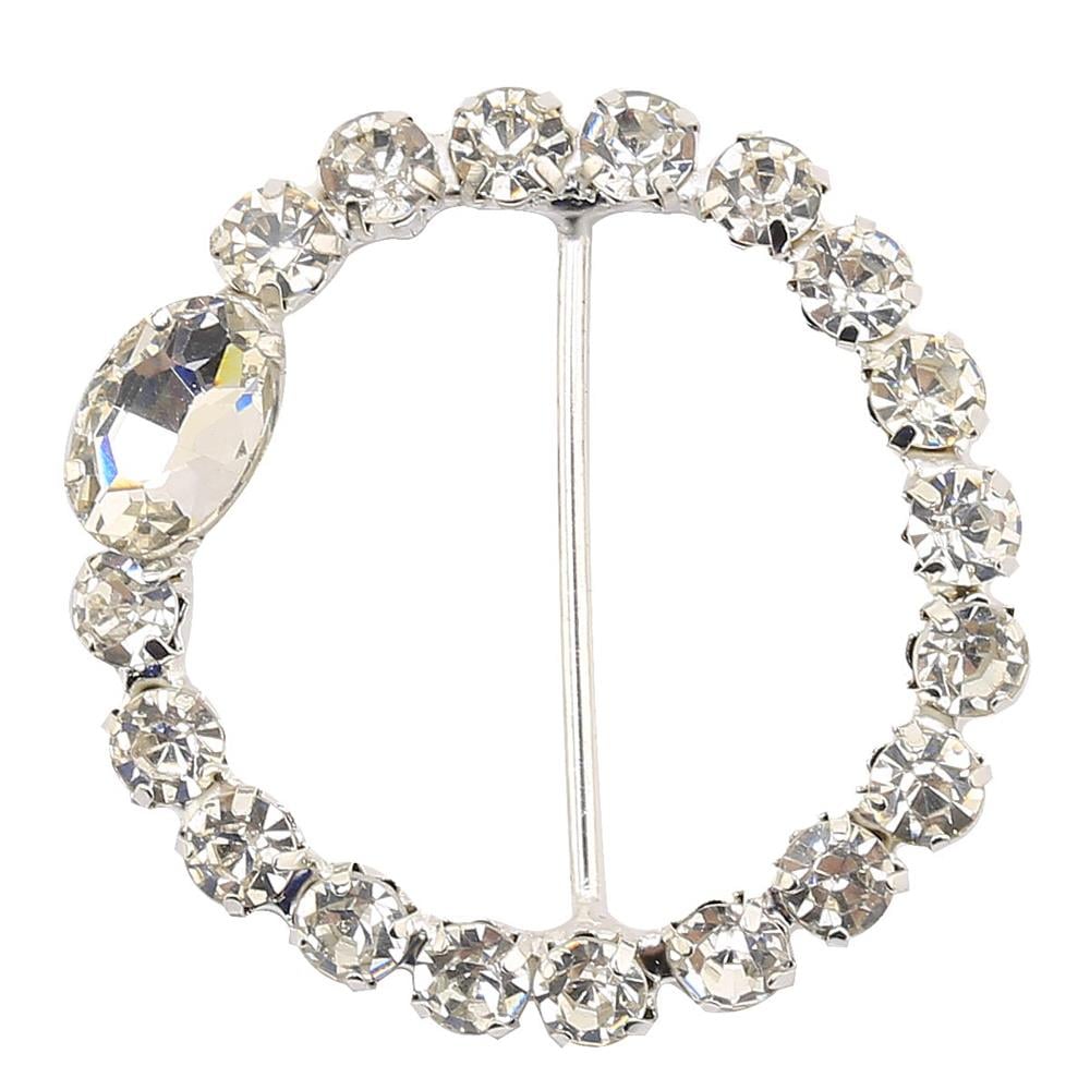 Kristal Taşlı Kemer Tokası