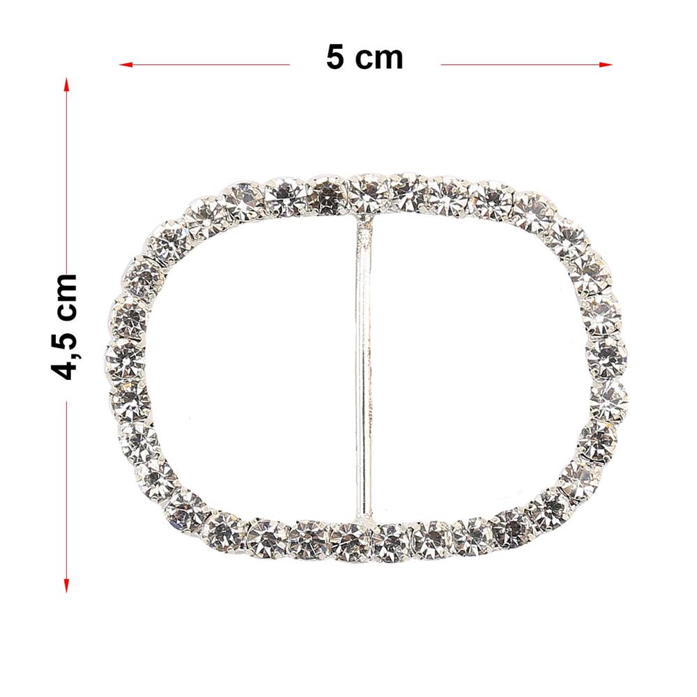 Kristal Taşlı Kemer Tokası