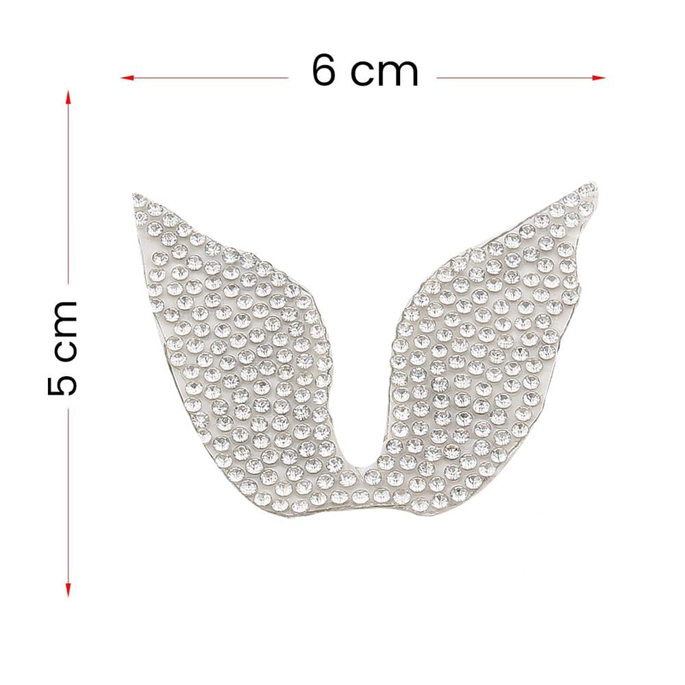 Kristal Taşlı Küçük Kanat Aplik