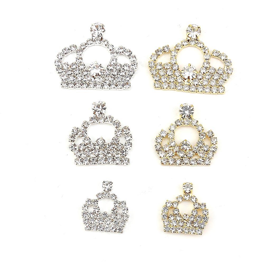 Kristal Taşlı Taç Süs