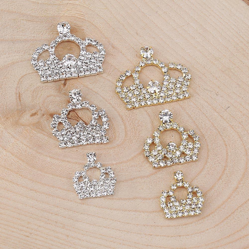 Kristal Taşlı Taç Süs