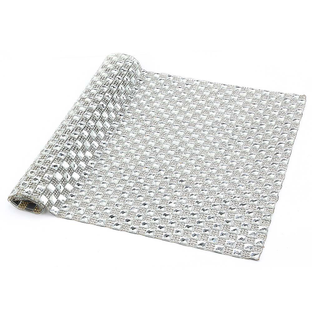 Kristal Taşlı Ütüyle Yapışan Meş Tabaka