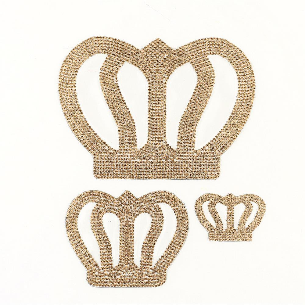 Kristal Taşlı Ütüyle Yapıştırma Taç