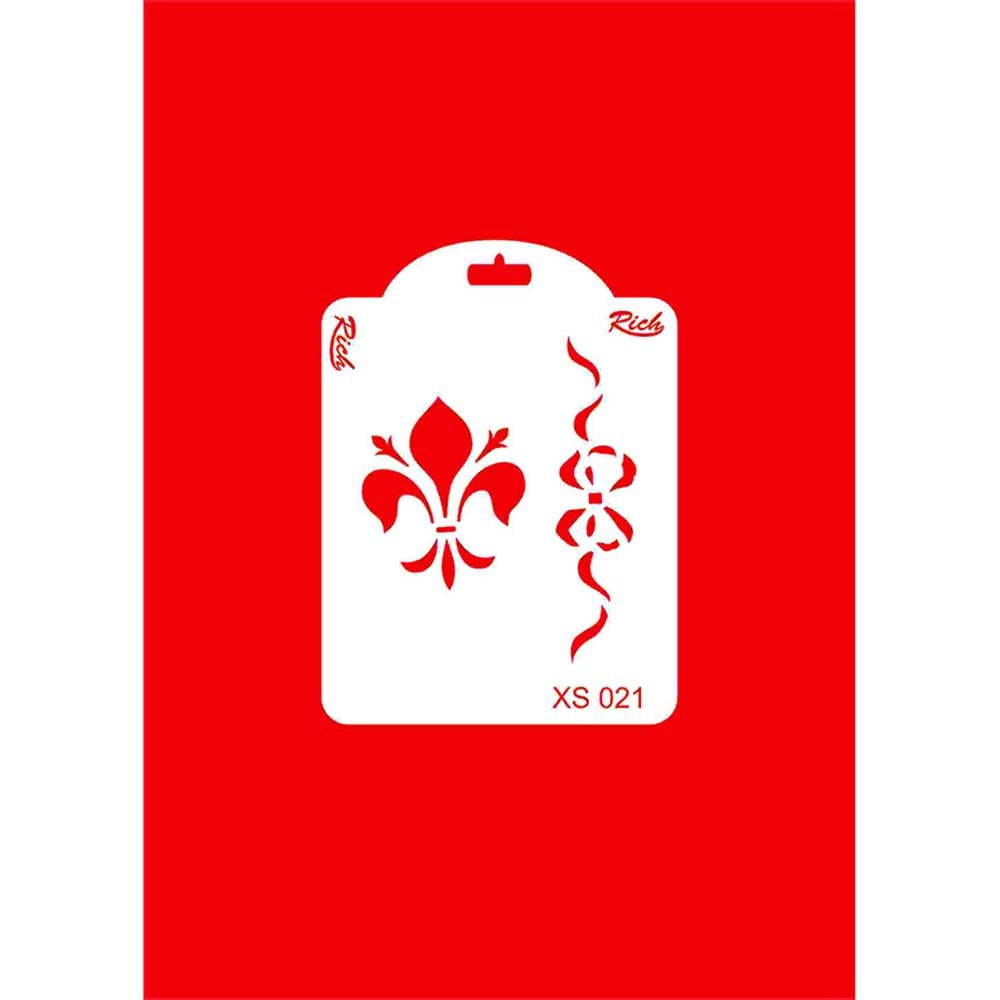 Kurdele Stencil Küçük - Rich XS-021