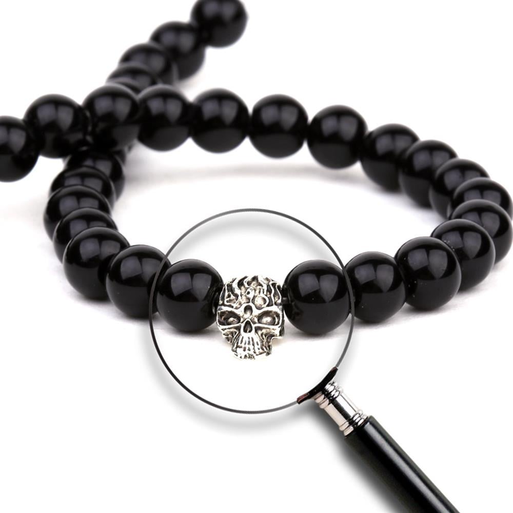 Kurukafa Figür Metal Takı Boncuğu