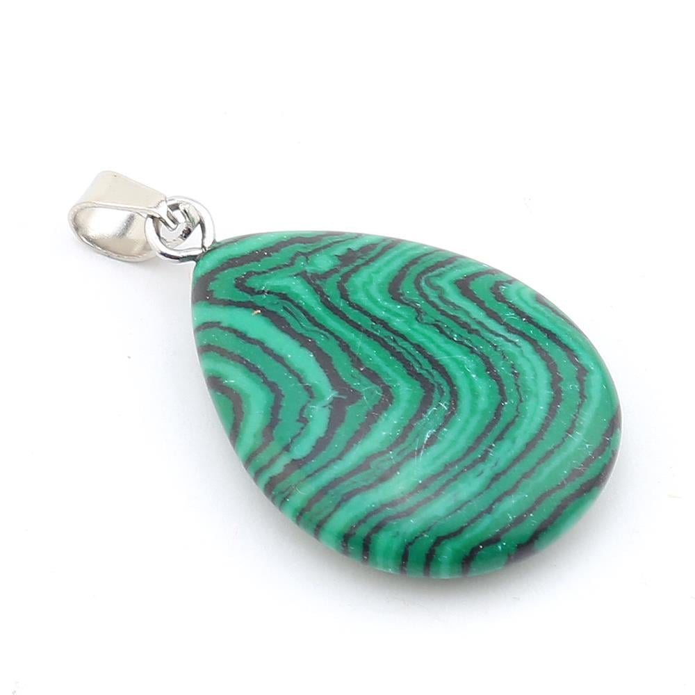 Malahit Taşı Takı Ucu