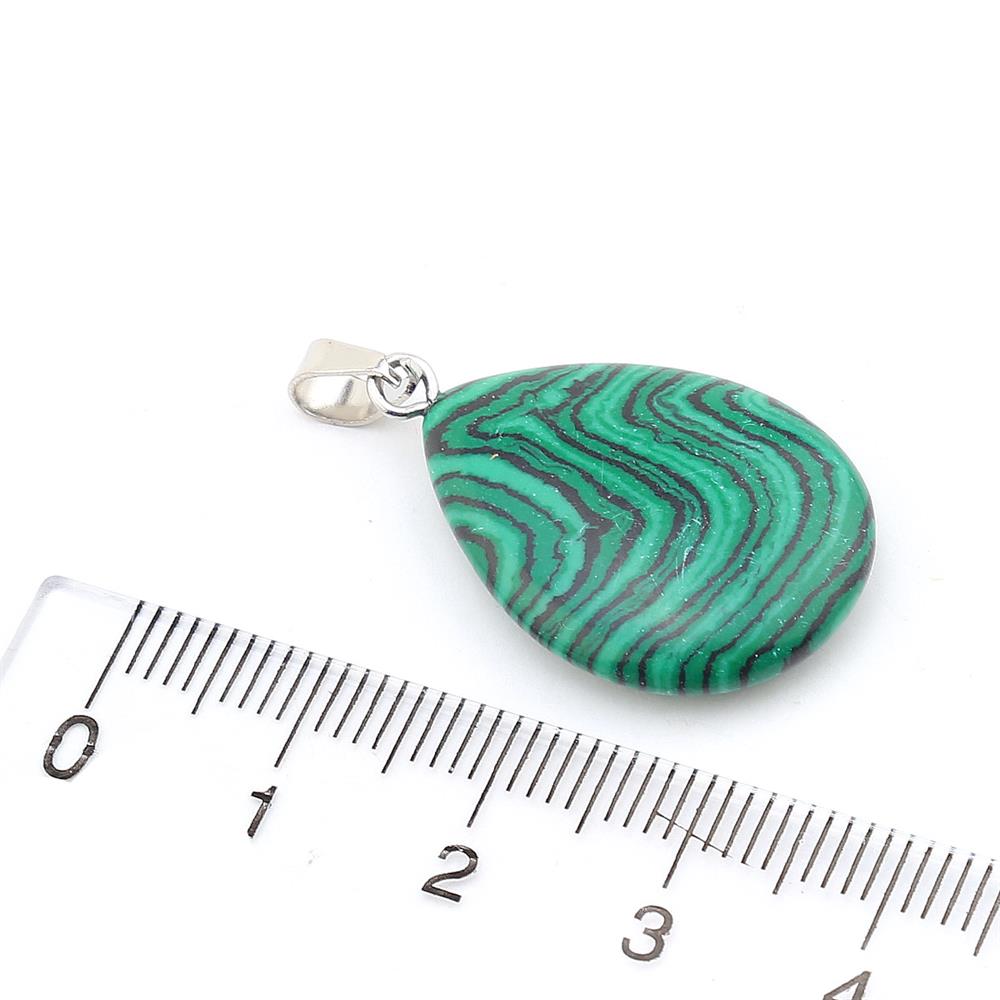 Malahit Taşı Takı Ucu