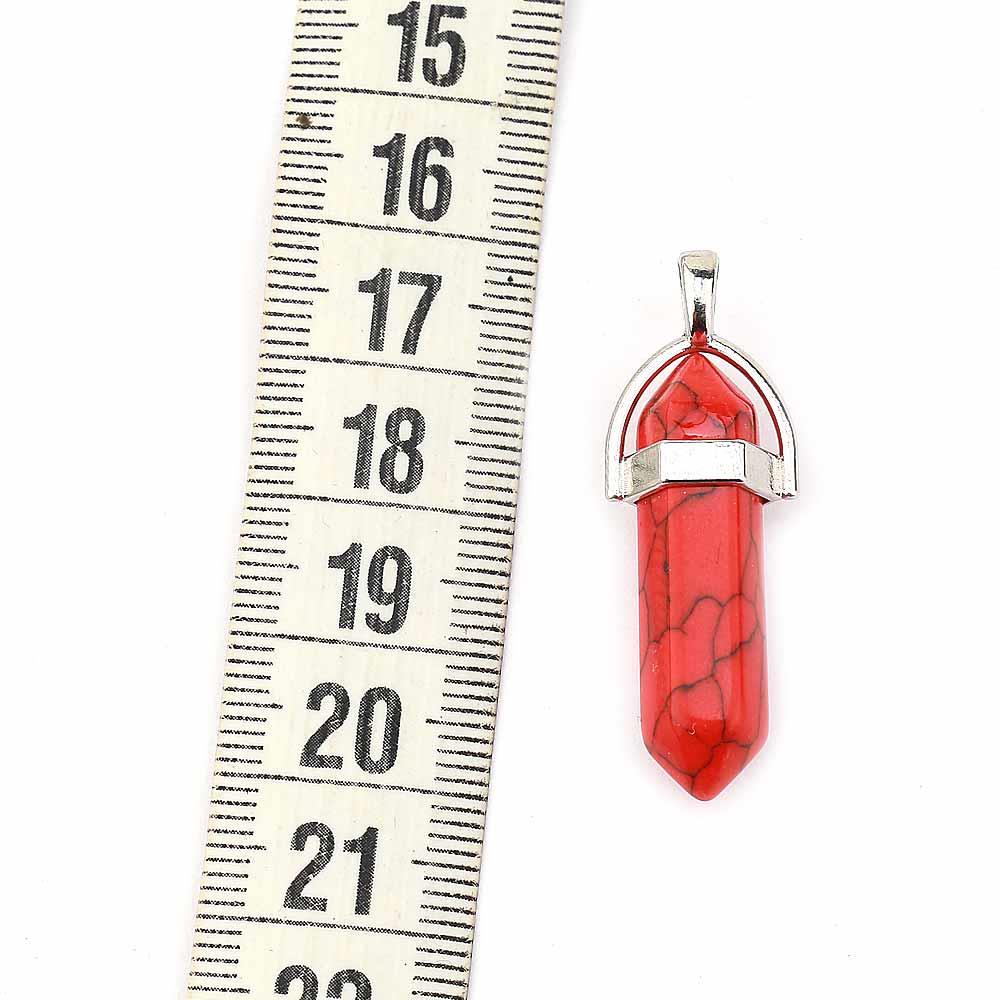 Mercan Görünümlü Kuvars Takı Ucu